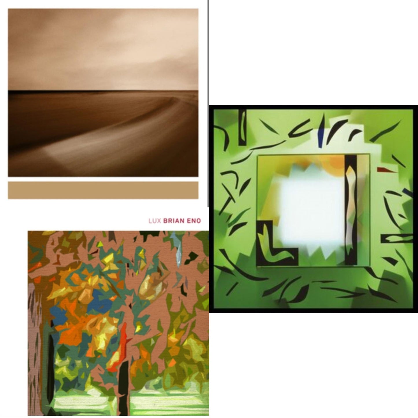 Brian Eno - Lux (2LP/Gatefold/Dl) & Shutov Assembly (2LP/Gatefold/Dl) & Small Craft On A Milk Sea (2LP/Dl Card)