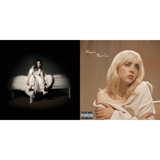Billie Eilish - Happier Than Ever (X) & When We All Fall Asleep, Where Do We Go? - CD Bundle