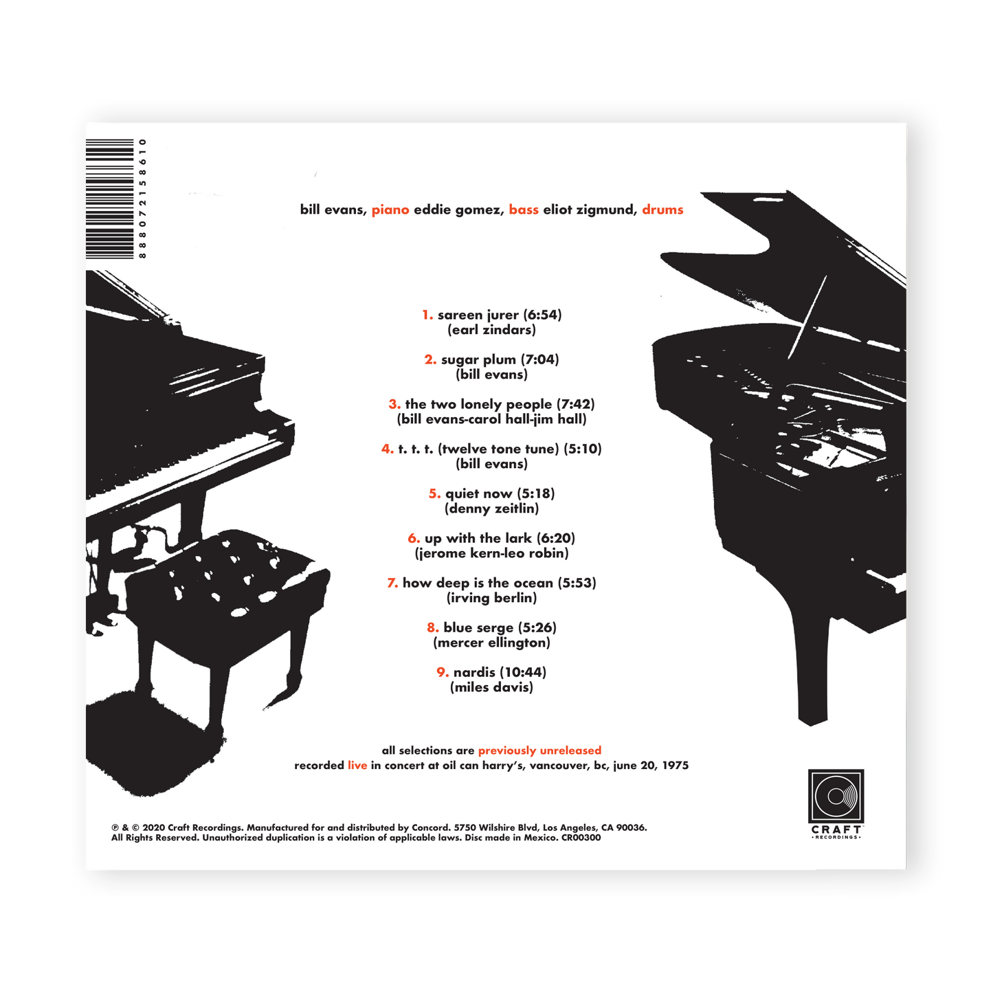On A Friday Evening Music CD