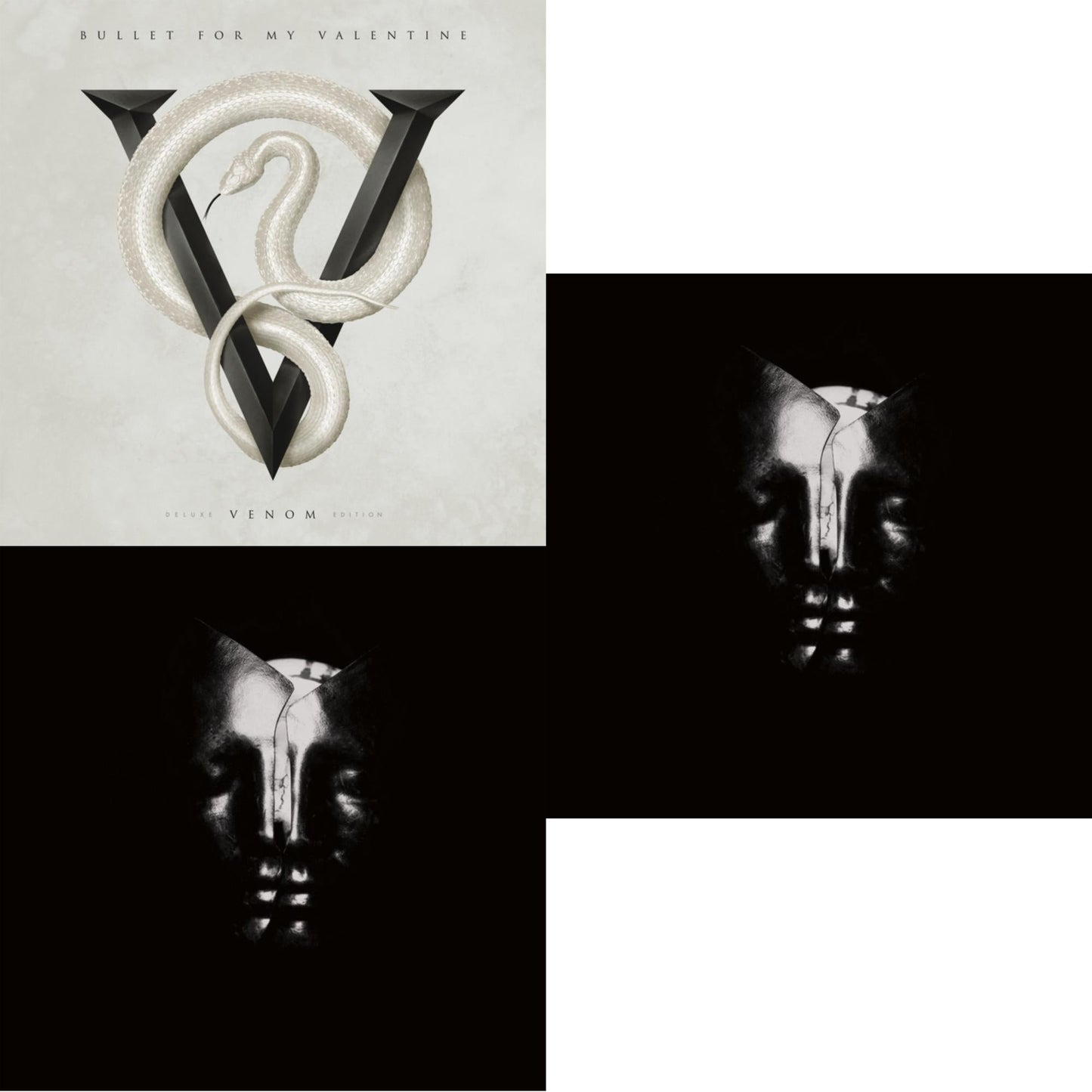 Bullet For My Valentine - Venom (2LP/150G/Dl Card) & Bullet For My Valentine (Deluxe/Baby Blue Vinyl/2LP) & Bullet For My Valentine (Deluxe Red & Black Splatter Vinyl/2LP)