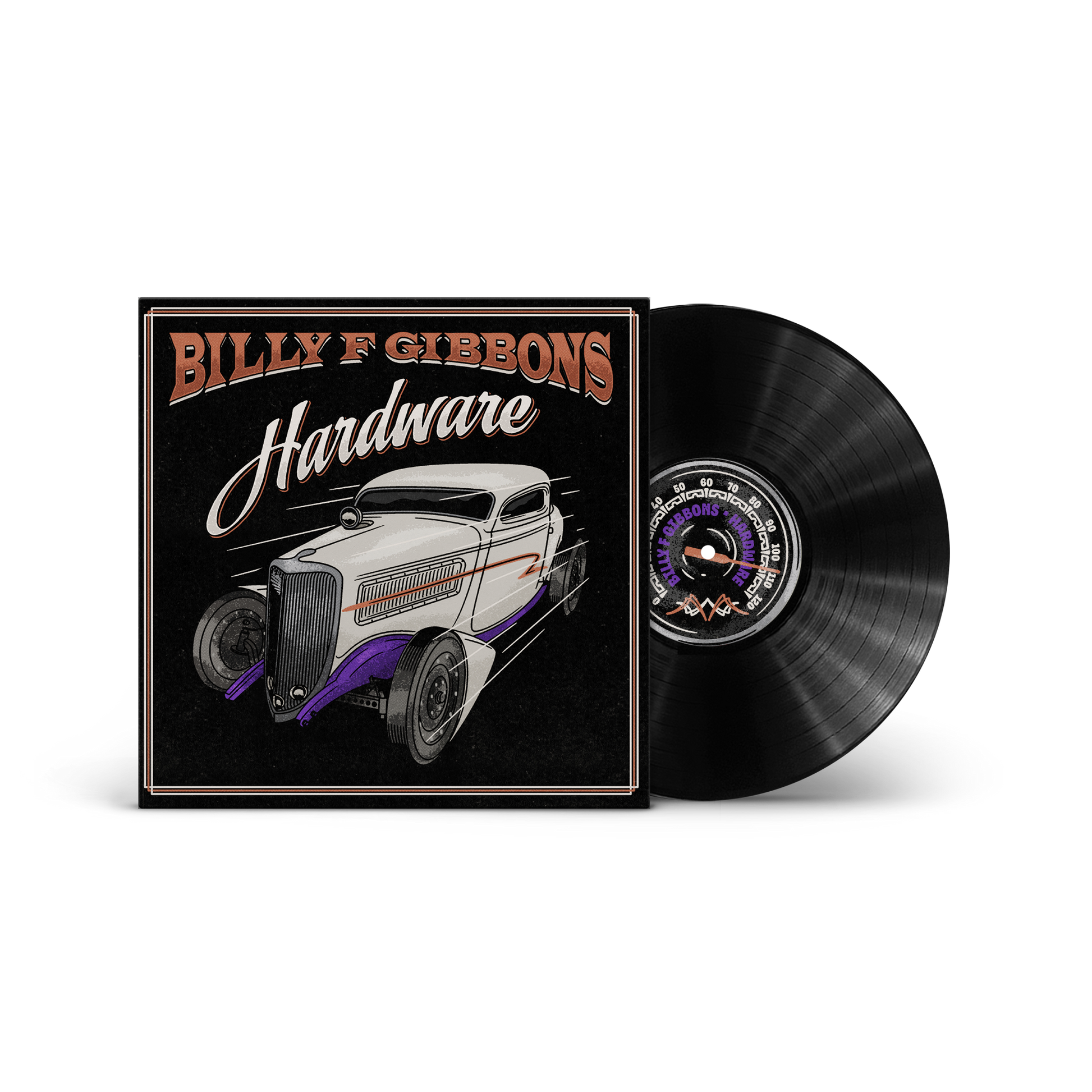 Billy F Gibbons - Hardware - Black Vinyl Record