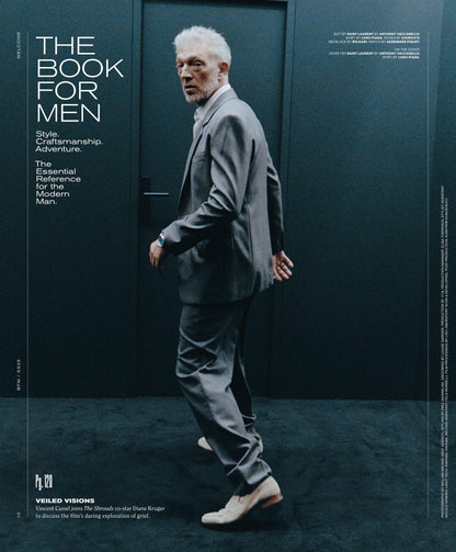 SHARP - The Book For Men: Spring & Summer 2025, Diane Kruger & Vincent Cassel On Grief, Growth & The Shrouds, Style, Craftsmanship, The Essential Reference For The Modern Man & More!