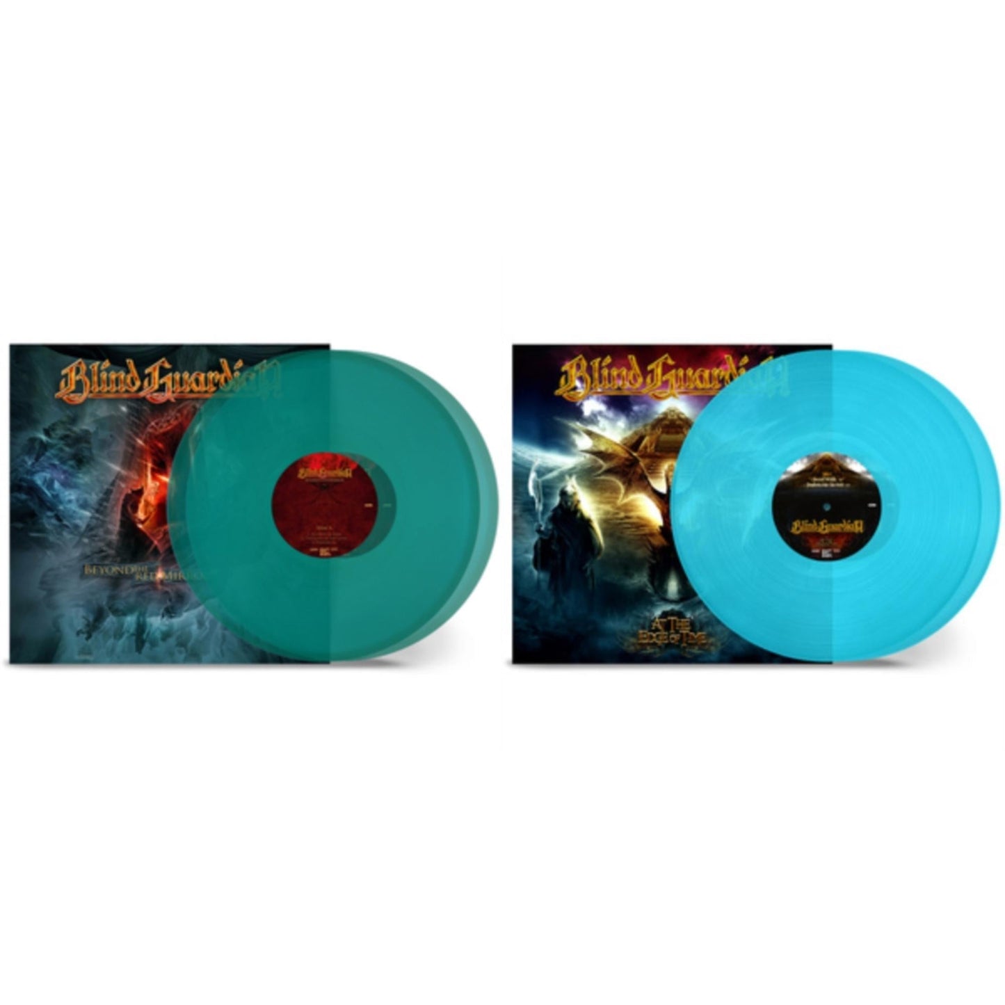 Blind Guardian - Beyond The Red Mirror (Transparent Green Vinyl/2LP) & At The Edge Of Time - Curacao (Color Vinyl/2LP)