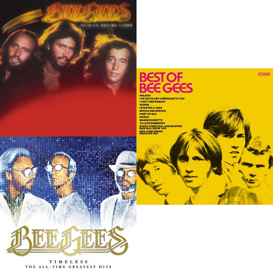 Bee Gees - Spirits Having Flown & Timeless: The All-Time Greatest Hits (2LP) & Best Of Bee Gees