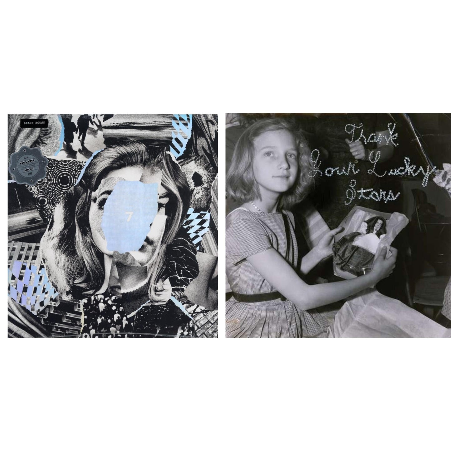 Beach House - Thank Your Lucky Stars (Dl Card) & 7 - LP Vinyl Bundle