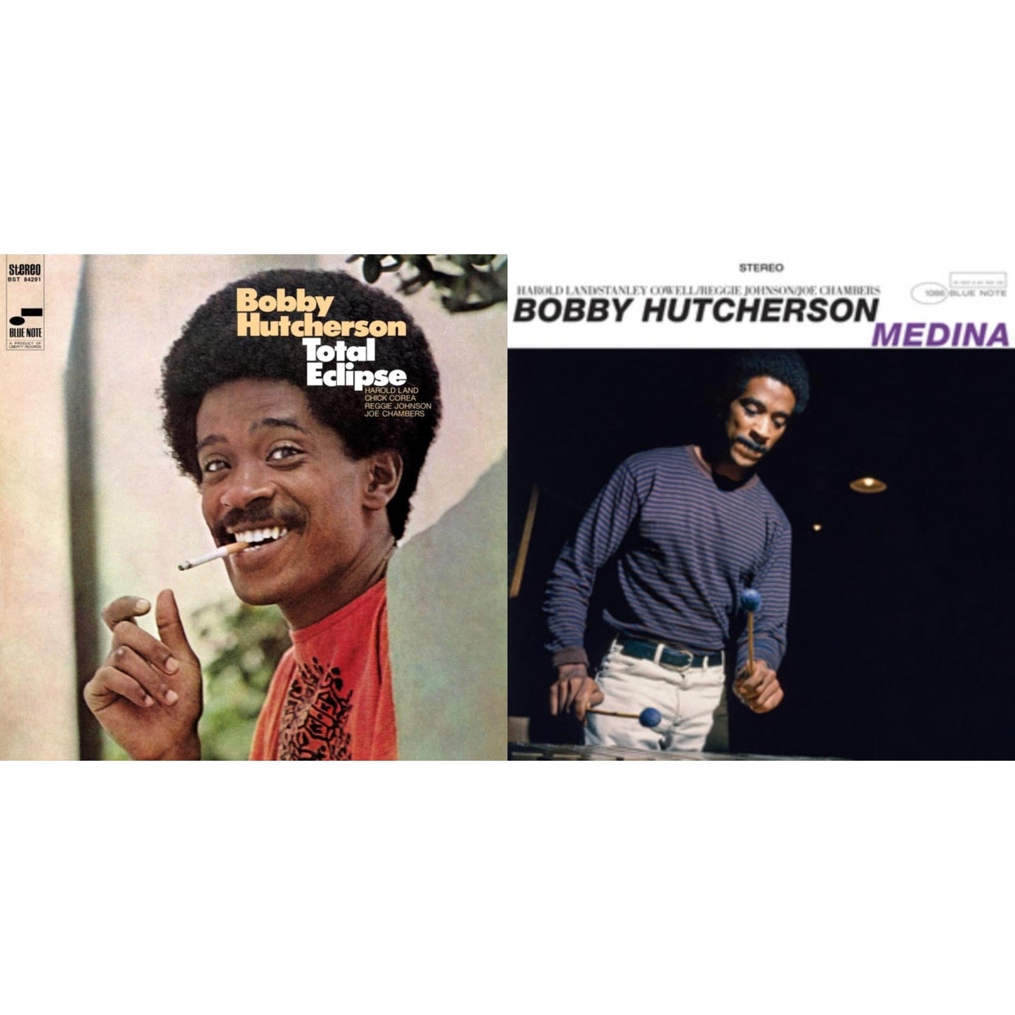 Bobby Hutcherson - Total Eclipse (Blue Note Tone Poet Series) & Medina (Blue Note Tone Poet Series)  - LP Vinyl Bundle
