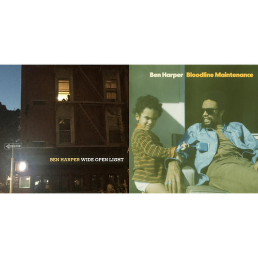 Ben Harper - Bloodline Maintenance & Wide Open Light - LP Vinyl Bundle