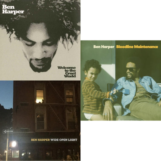 Ben Harper - Welcome To The Cruel World (2 LP) & Bloodline Maintenance & Wide Open Light
