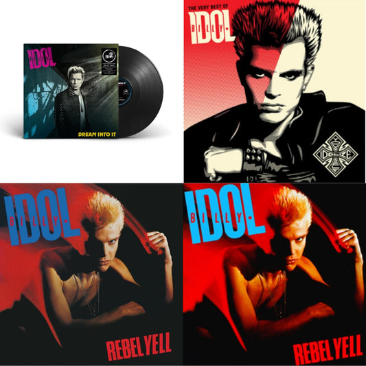 Billy Idol - Dream Into It & Rebel Yell (Expanded Edition) (Deluxe/2LP) & Rebel Yell & Idolize Yourself: Very Best Of (2LP)