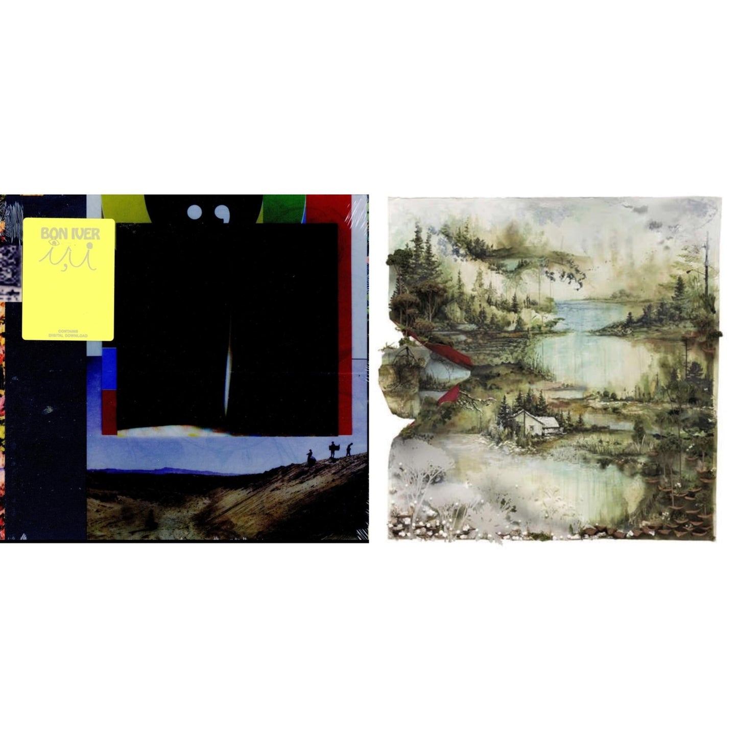 Bon Iver - Bon Iver & I,I - LP Vinyl Bundle