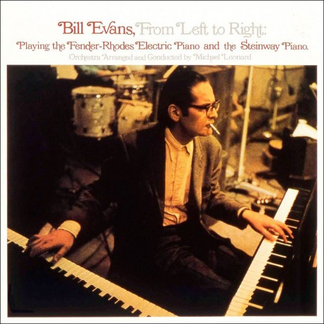 BILL EVANS - From Left To Right - White Vinyl Vinyl Record