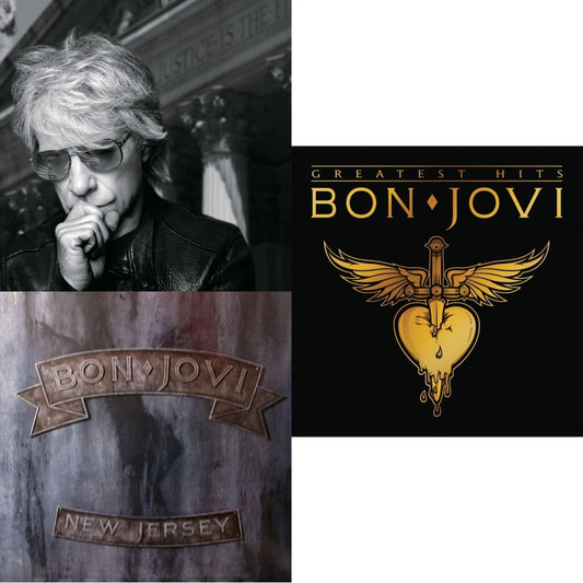 Bon Jovi - Greatest Hits (2LP) & 2020 (2LP/Gold Vinyl) & New Jersey (180G)