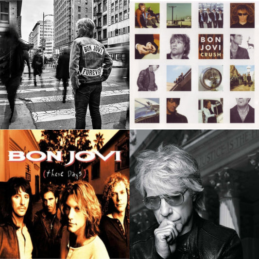 Bon Jovi - Forever & 2020 (2LP/Gold Vinyl) & These Days (180G) & Crush (180G)
