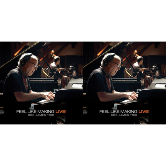 Bob James - Feel Like Making Live! (Orange LP Vinyl) & Feel Like Making Live!
