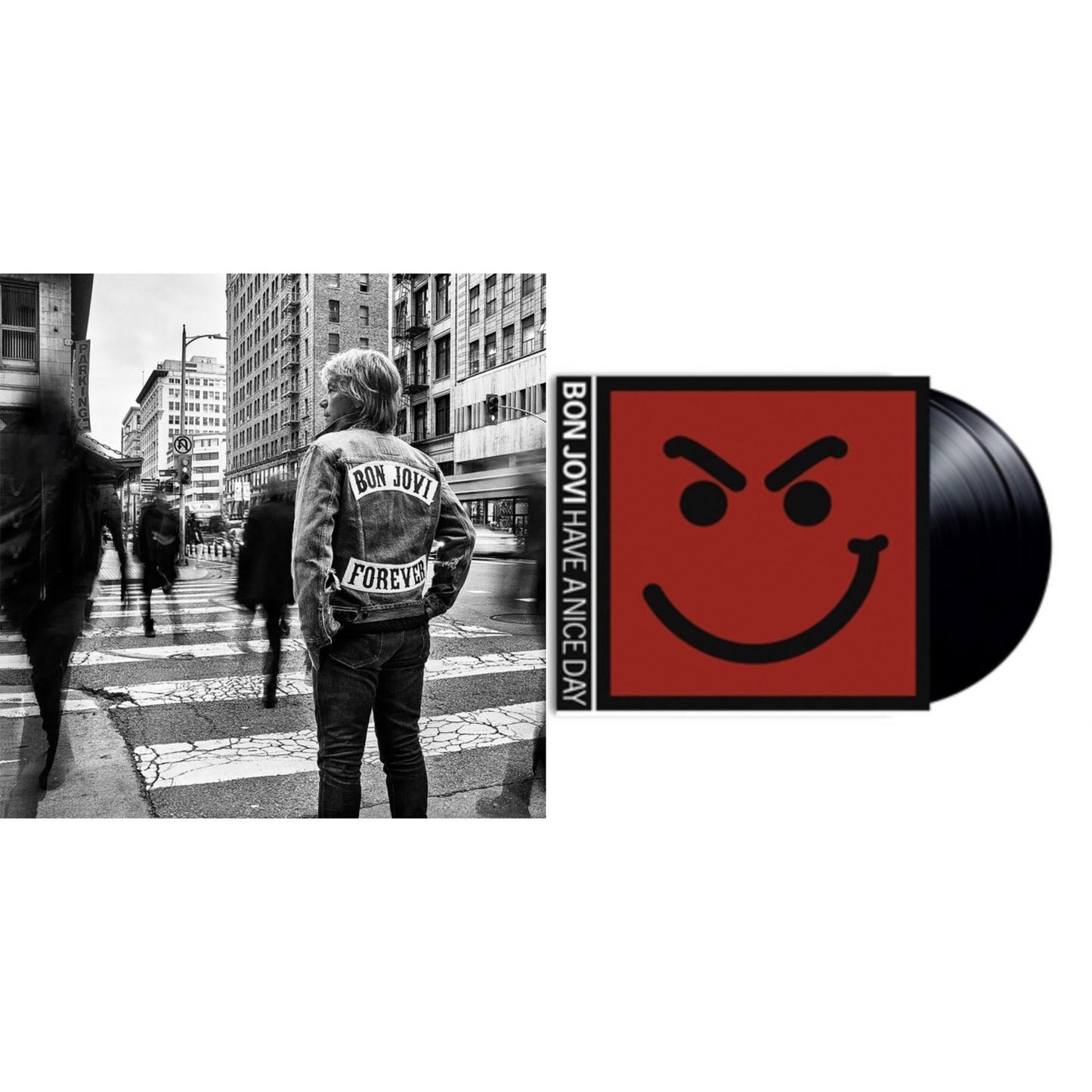 Bon Jovi - Forever & Have A Niceday (180G) - LP Vinyl Bundle