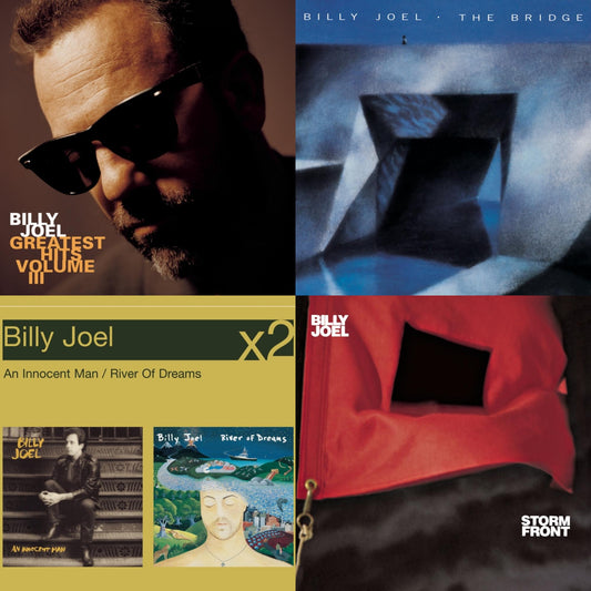 Billy Joel - Stormfront & Bridge & River Of Dreams & Greatest Hits Vol.3 - CD Bundle