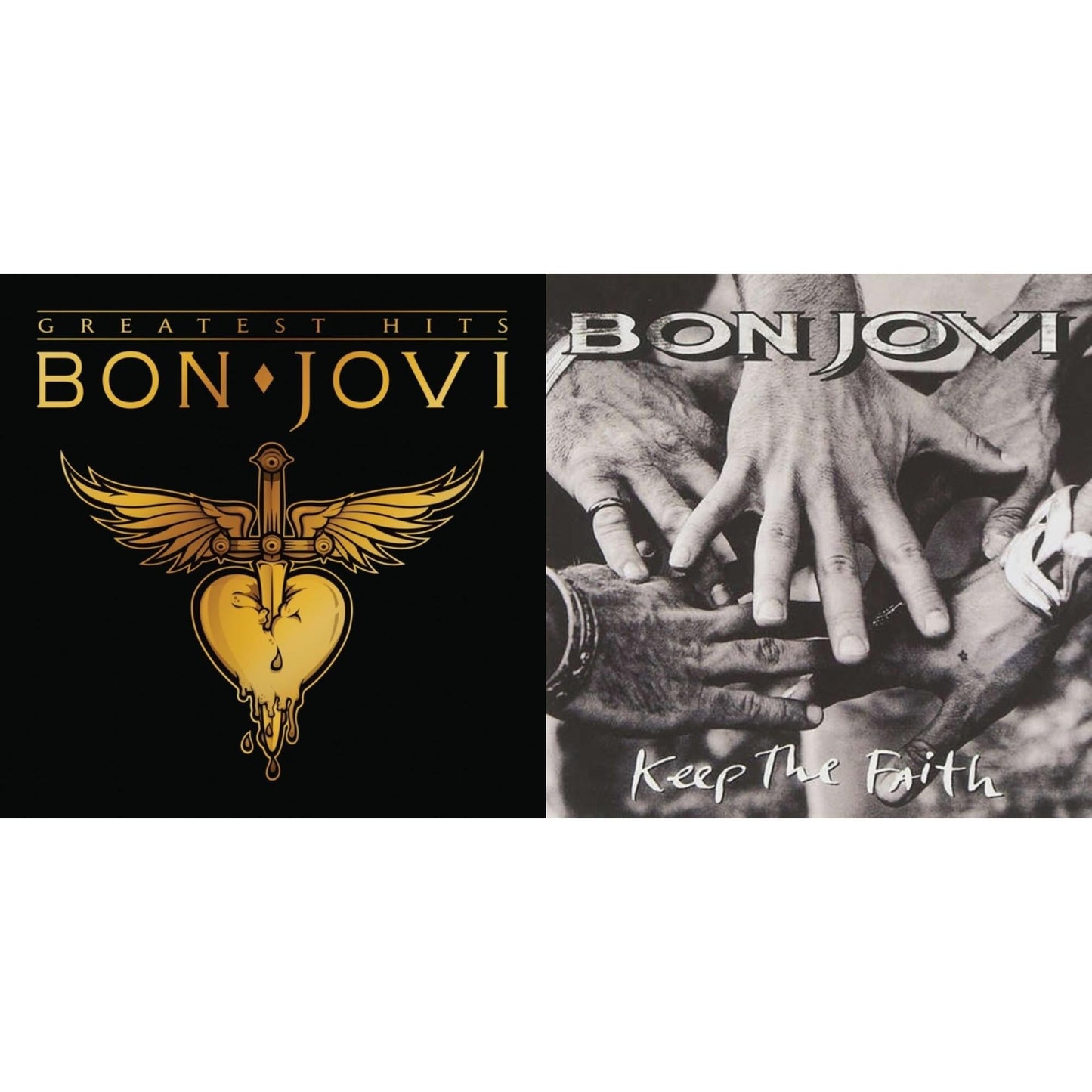 Bon Jovi - Greatest Hits (2LP) & Keep The Faith (180G)