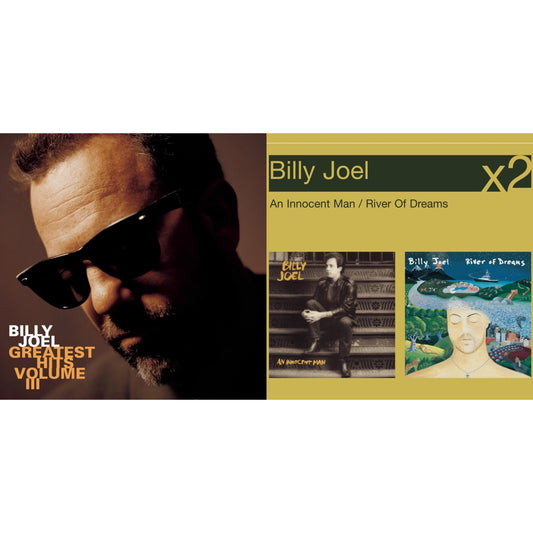 Billy Joel - River Of Dreams & Greatest Hits Vol.3 - CD Bundle