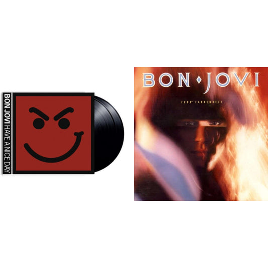 Bon Jovi - 7800º Fahrenheit (180G) & Have A Niceday (180G) - LP Vinyl Bundle