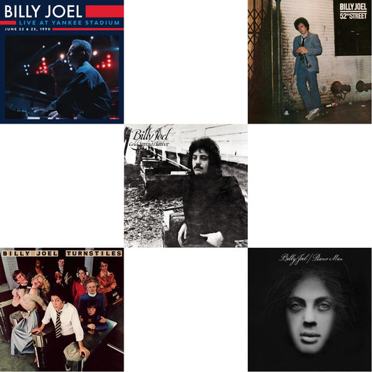 Billy Joel - Cold Spring Harbor & Piano Man & Turnstiles & 52Nd Street & Live At Yankee Stadium (3LP)