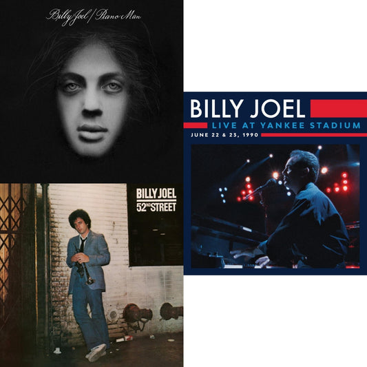 Billy Joel - Piano Man & 52Nd Street & Live At Yankee Stadium (3LP)