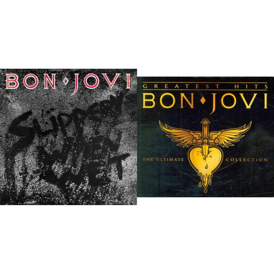 Bon Jovi - Slippery When Wet & Bon Jovi Greatest Hits - CD Bundle