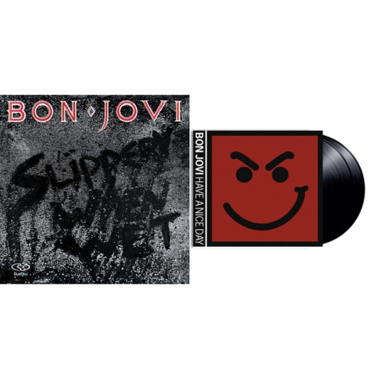 Bon Jovi - Slippery When Wet (180G) & Have A Niceday (180G) - LP Vinyl Bundle
