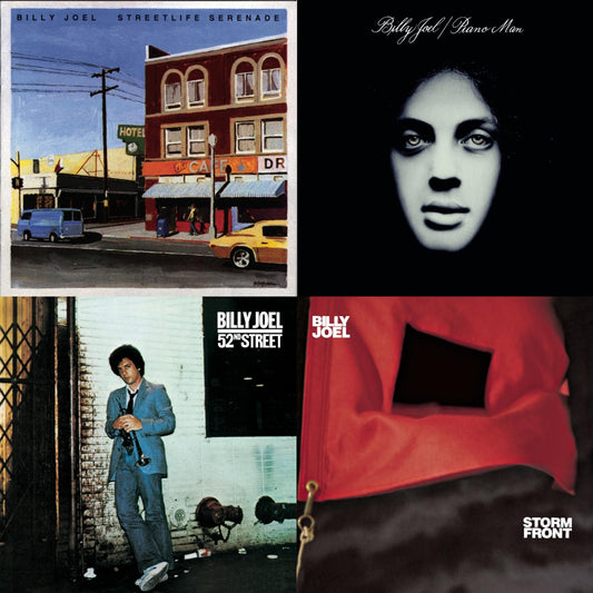 Billy Joel - Stormfront & Streetlife Serenade & 52Nd Street & Piano Man - CD Bundle