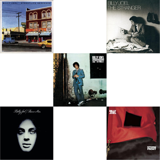 Billy Joel - Stormfront & Streetlife Serenade & 52Nd Street & Piano Man & Stranger - CD Bundle