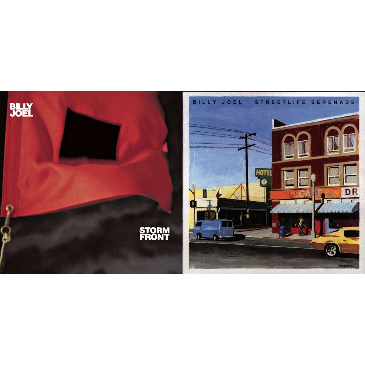 Billy Joel - Stormfront & Streetlife Serenade - CD Bundle