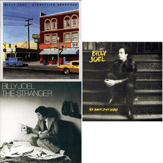 Billy Joel - Streetlife Serenade & An Innocent Man & Stranger - CD Bundle