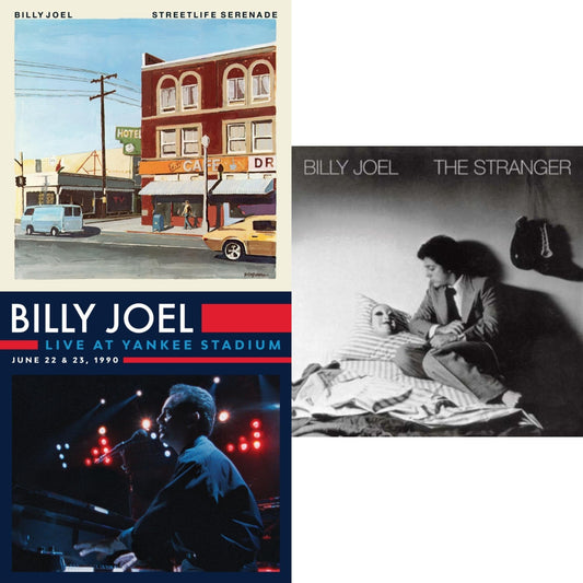 Billy Joel - Streetlife Serenade & Live At Yankee Stadium (3LP) & Stranger (180G)