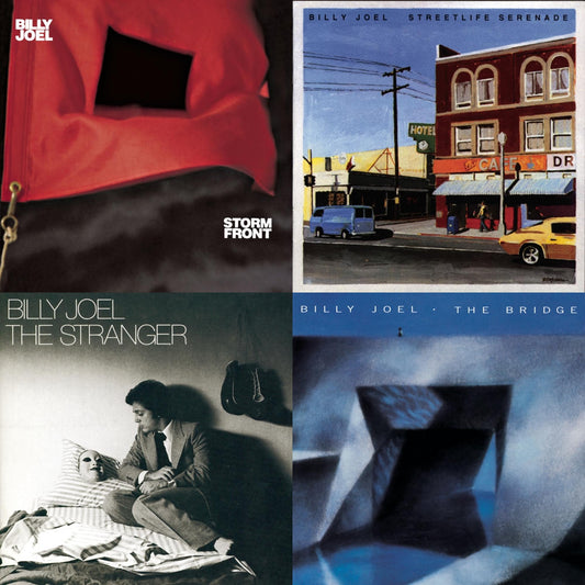 Billy Joel - Stormfront & Streetlife Serenade & Bridge & Stranger - CD Bundle