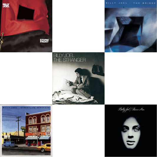 Billy Joel - Stormfront & Streetlife Serenade & Bridge & Piano Man & Stranger - CD Bundle