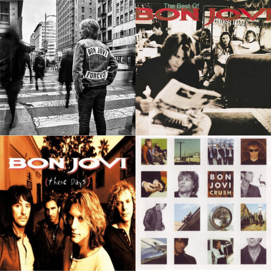 Bon Jovi - Forever & Cross Road (2LP) & These Days (180G) & Crush (180G)