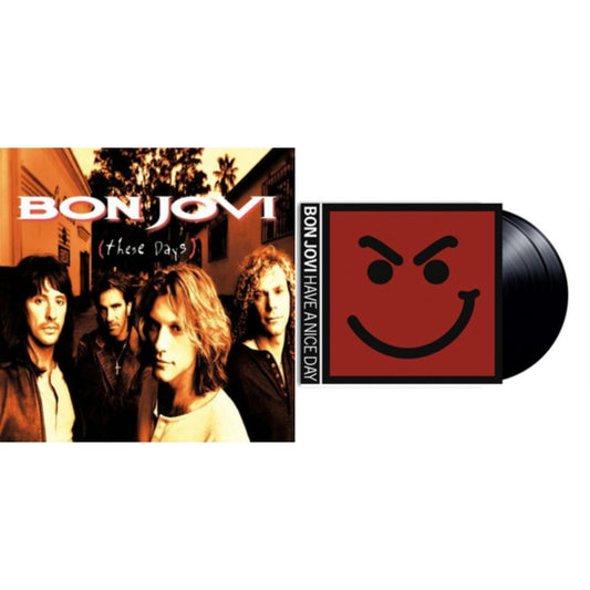 Bon Jovi - These Days (180G) & Have A Niceday (180G) - LP Vinyl Bundle