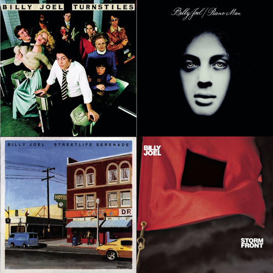 Billy Joel - Turnstiles & Stormfront & Streetlife Serenade & Piano Man - CD Bundle
