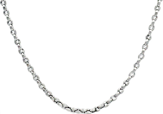 Mens Stainless Steel Link Chain Necklace