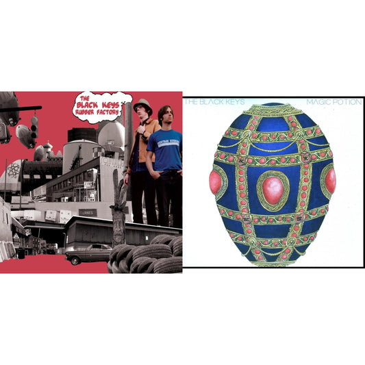 Black Keys - Rubber Factory & Magic Potion - LP Vinyl Bundle