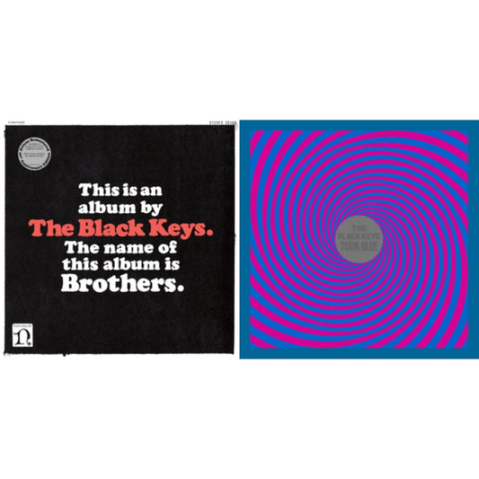 Black Keys - Brothers (Deluxe Remastered Anniversary Edition) & Turn Blue - LP Vinyl Bundle