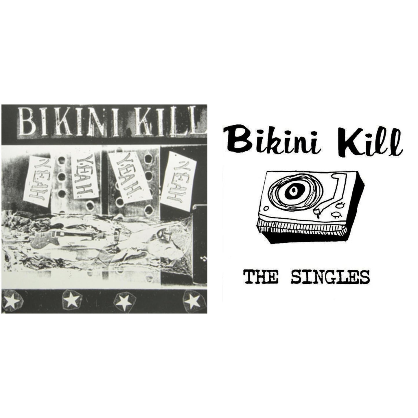 Bikini Kill - Yeah Yeah Yeah Yeah Ep & Singles (Dl Code) - LP Vinyl Bundle