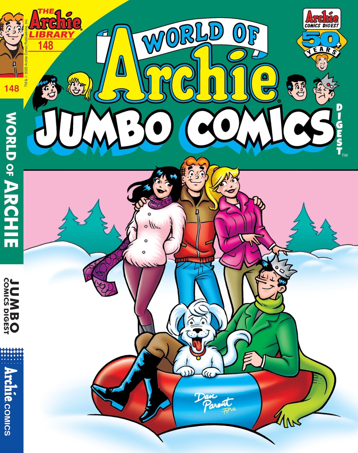 Archie - 25.02.28: World Of Archie Jumbo Comics, The Archie Library #148, Winter Edition,  Adventures With The Riverdale Gang!