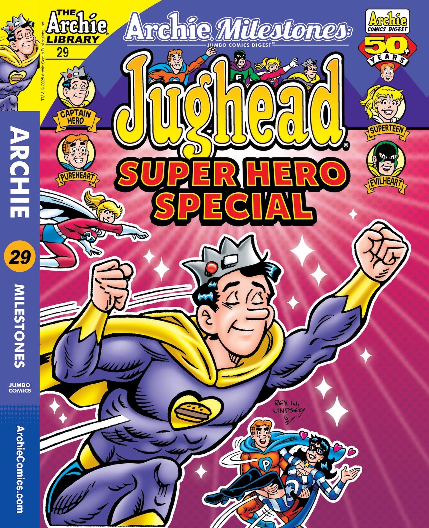 Archie - Jughead 25.05.16: World of Archie Jumbo Comics, Superhero Special Edition, Graphic Novel, Archie Milestones, The Archie Library #29, Jughead’s Top Adventures, Bravest Moments & More!