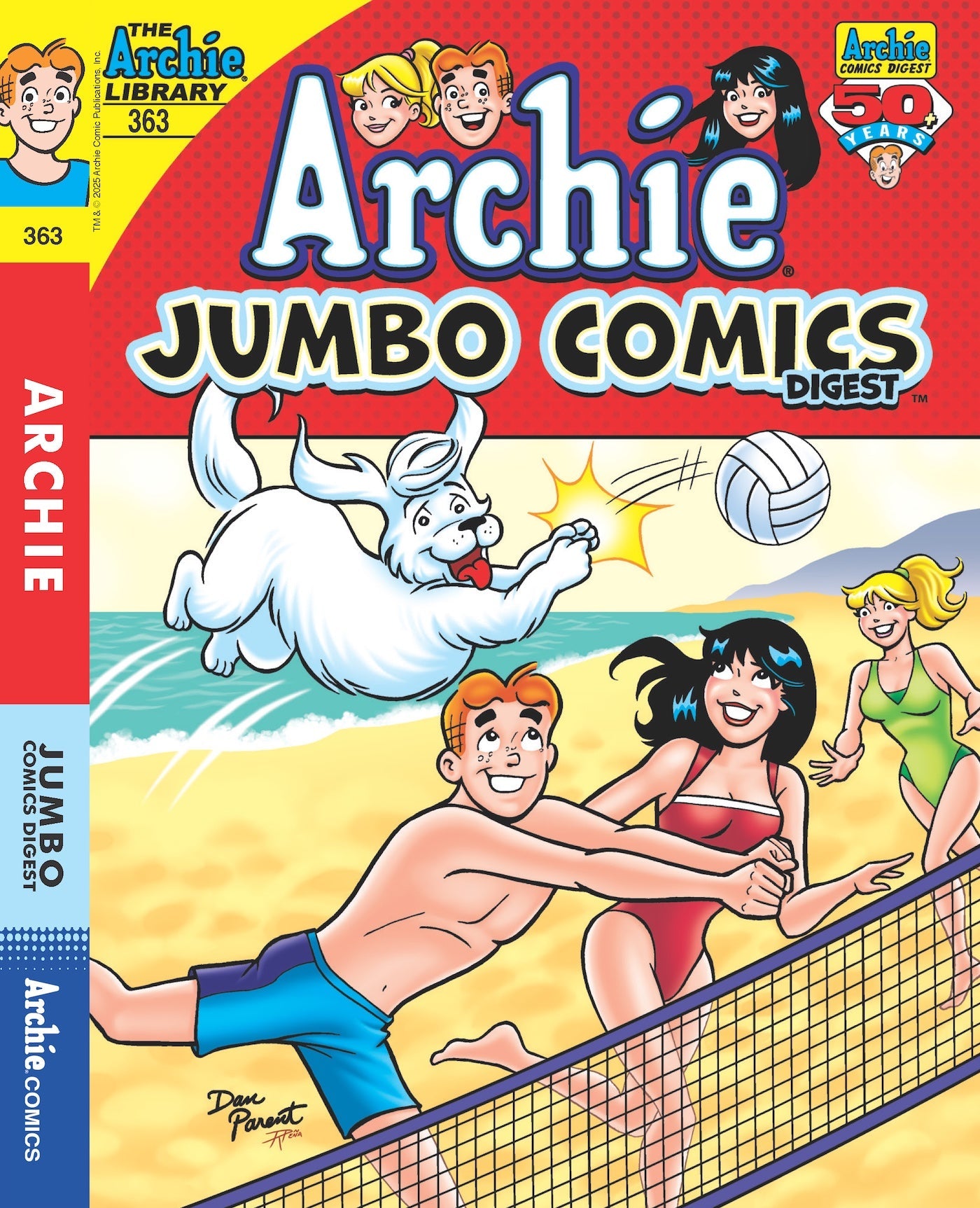 Archie - 25.08.08: World of Archie Jumbo Comics, The Archie Library #163, Graphic Novel, The Archies’ Summer Tour Without Betty & Veronica, Brigitte Reilly Steps In As The Band’s New Voice & More!