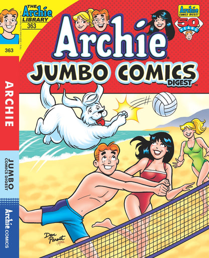 Archie - 25.08.08: World of Archie Jumbo Comics, The Archie Library #163, Graphic Novel, The Archies’ Summer Tour Without Betty & Veronica, Brigitte Reilly Steps In As The Band’s New Voice & More!