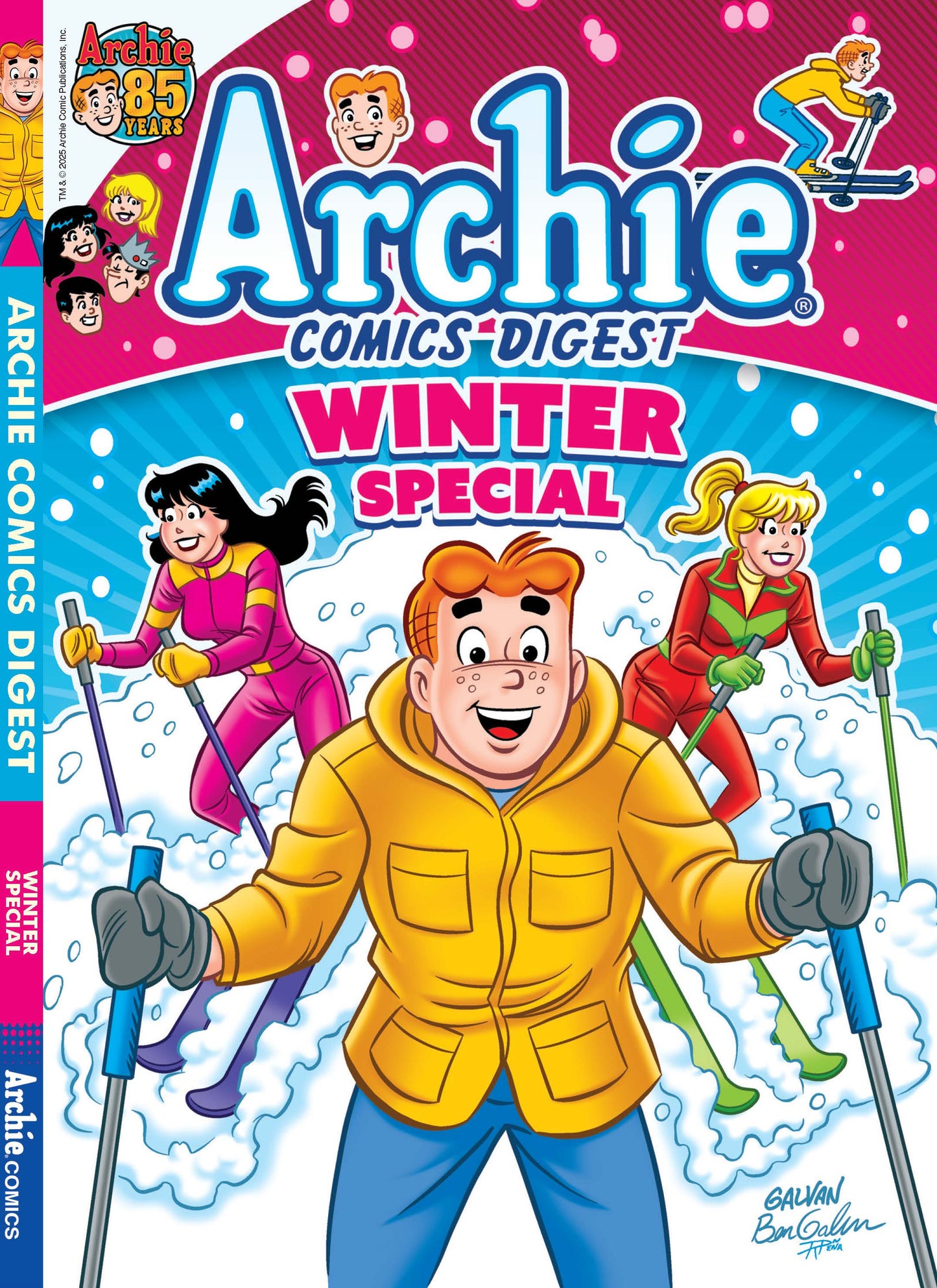 Archie - 25.12.19: World of Archie Jumbo Comics, Winter Special, Ski Lodge Speed Dating Chaos, Sabrina’s Magic Rizz Boost, Snowy Adventures, Snowball Fights, Classic Pin-Ups & More!