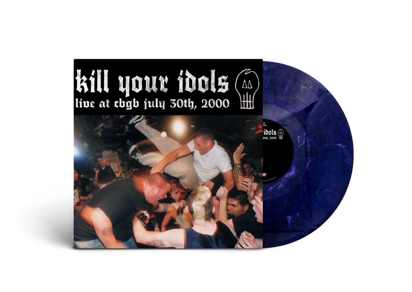 Kill Your Idols ‘Live At CBGB’ LP (Limited Edition – Only 100 Made, Deep Purple Swirl Vinyl) Vinyl Record