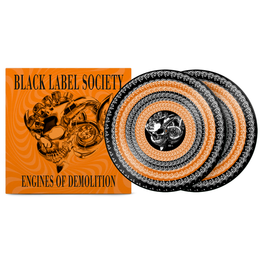 Black Label Society – Engines of Demolition Orange Zoetrope Vinyl Record