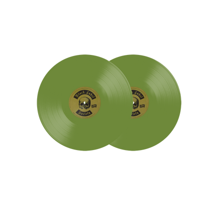 Black Label Society - Grimmest Hits on Forest Green Double Vinyl Record