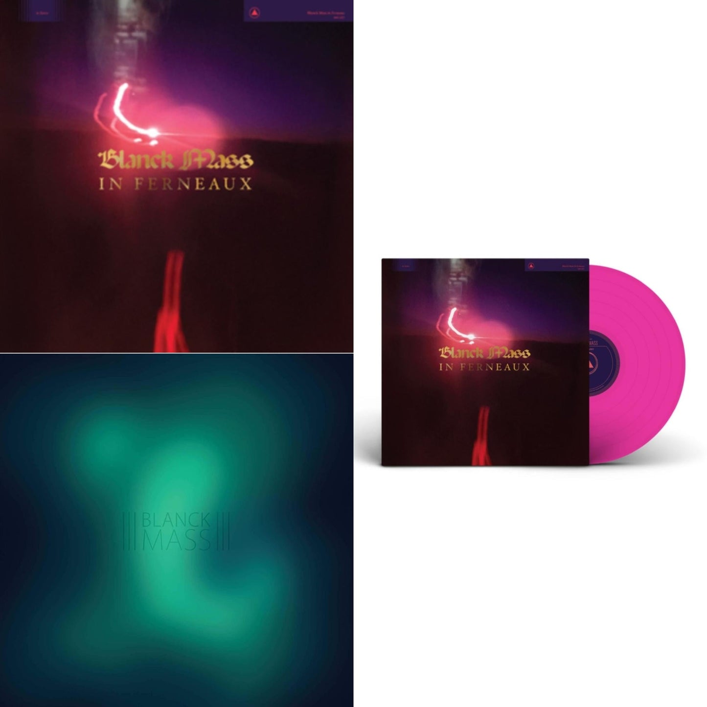 Blanck Mass - In Ferneaux & Blanck Mass (Clear Vinyl/2LP) & In Ferneaux (Magenta LP Vinyl) (I)